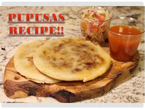 PUPUSAS RECIPE|Pork, cheese, beans| Y Salsa😋|Most Delicious!