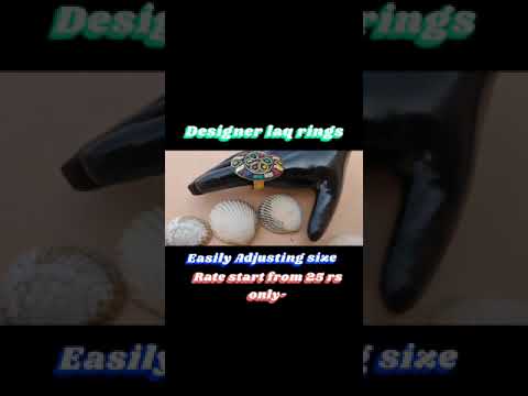 combo of 5 Ecommerce Hot Selling Designer Afghani Tibetan Laq Adjustable Ring