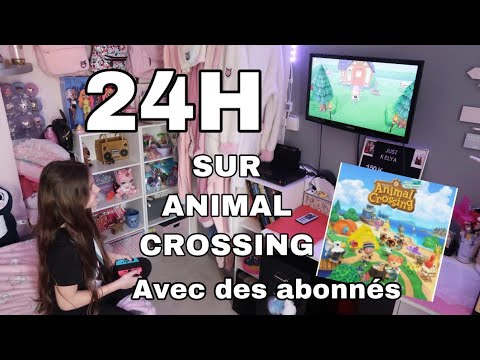 24H SUR ANIMAL CROSSING - AVEC DES ABONNES