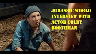Jurassic World Interview with Colby Boothman. video