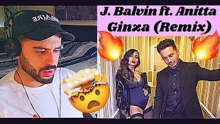 J. Balvin - Ginza ft. Anitta (Remix) - REACTION VIDEO!!!