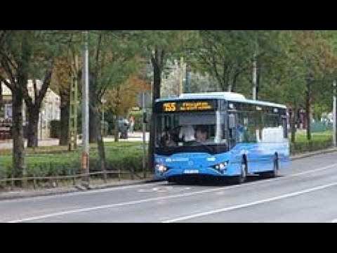 Budapest, 155.ös busz (Széll Kálmán tér M.-Zugligeti út) bus line 155.