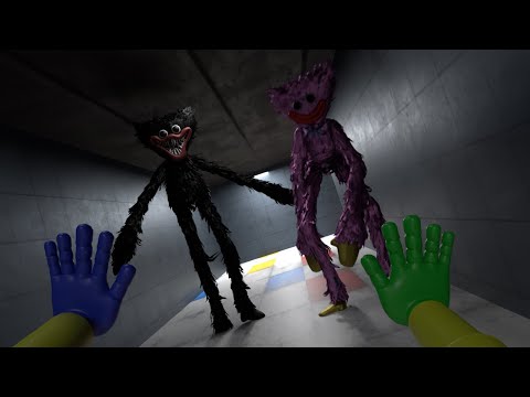 BLACK HUGGY WUGGY Wants To KILL KISSY MISSY??? POPPY PLAYTIME CHAPTER 3