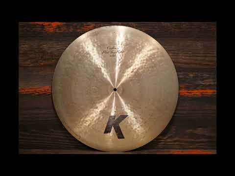 Zildjian 22" K. Custom Flat Top Ride Cymbal - 2590g image 6