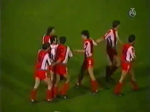 Лига чемпионов 1992 год 1/8 финала 2 матч Аполлон-Црвена звезда
