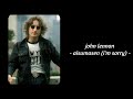 John Lennon - Aisumasen (I'm Sorry) (Lyrics)