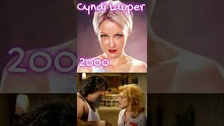 Cyndi Lauper then and now #cyndilauper  #girlsjustwannahavefun #music  #cyndi