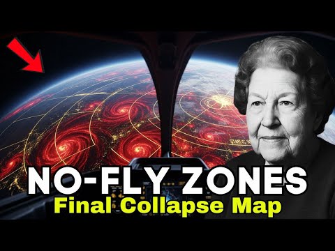 DECODED: Dolores Cannon's Final Map of the "No-Fly Zones" During The Collapse