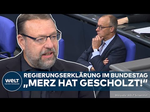 BUNDESTAG: Regierungserklärung von Merz! Kanzler teilt gegen EU aus und schweigt zu anderen Punkten