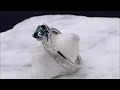 video - Mokume Bypass Engagement Ring