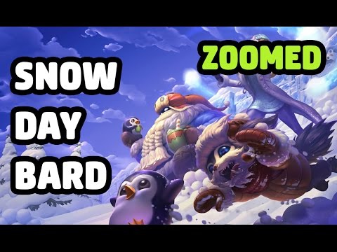 SNOW DAY BARD SKIN ZOOMED SPOTLIGHT - LEAGUE OF LEGENDS