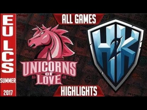 #1 Unicorns of Love vs H2K Highlights ALL GAMES EU Regionals Worlds Qualifier 2017 Round 2 UOL vs H