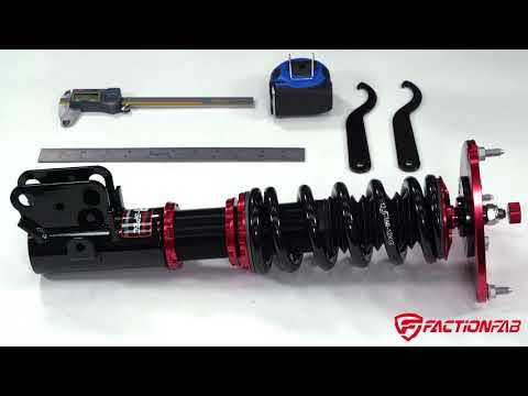 FactionFab How to Adjust Pre-Load and Ride-Height on Coilovers Suspension
