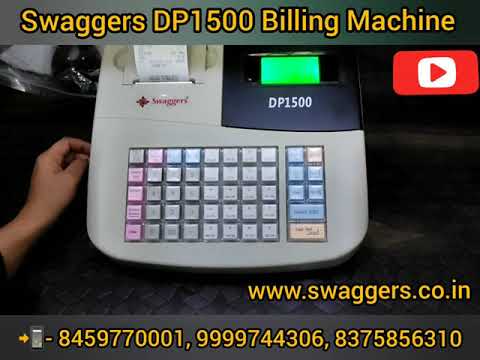 Swaggers DP1500 Restaurant Billing Machine