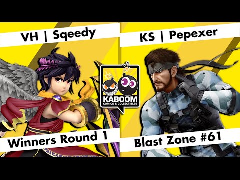 VH | Sqeedy (Dark Pit) vs KS | Pepexer (Snake) - WR1 - Blast Zone #61