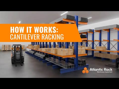 Cantilever Racking Systems: Storage for Long, Bulky & Heavy Items