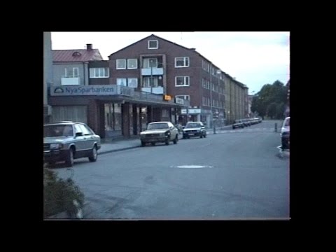 Rundtur med bil i Örebro 1990-09-10