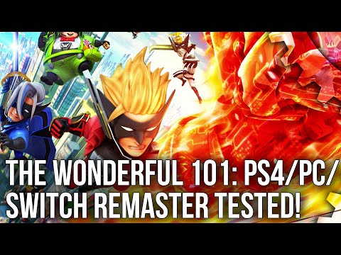 The Wonderful 101 Remaster: Switch/PC/PS4 Tested - An Upgrade Over Wii U?