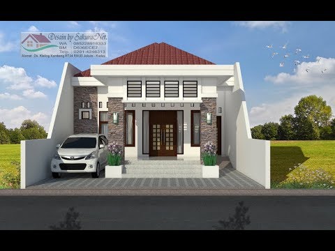 Desain Rumah Minimalis Lantai 1 Modern  House  8x15 3 K 