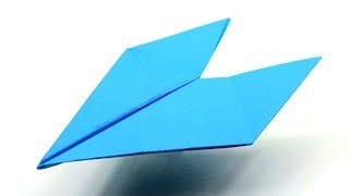 How to make a paper airplane that FLY FAR - Easy p
