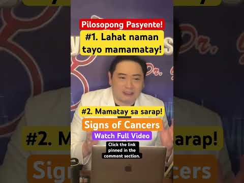 Early Signs of Cancer