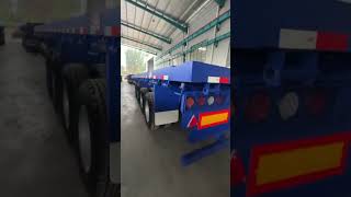 بيع العربات نصف المقطورة شاحنة مسطحة Fudeng 3 Axle Container Flatbed Trailer - صورة 4 | Autoline TN جديدة العربات نصف المقطورة شاحنة مسطحة Fudeng 3 Axle Container Flatbed Trailer | صورة 4 - Autoline