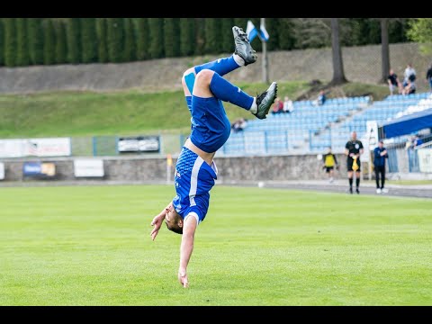 Jeziorak Iława – Mrągowia Mrągowo 2:3 (1:3) - gole z meczu 24. kolejki forBET IV ligi, 07.05.2022