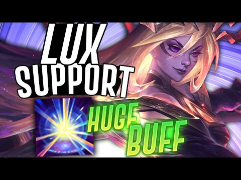 LUX NEW E BUFF MAKES HER SO BROKEN!! - League of Legends