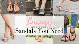 LUXURY SANDALS YOU NEED FOR SPRING/SUMMER | LuxMommy