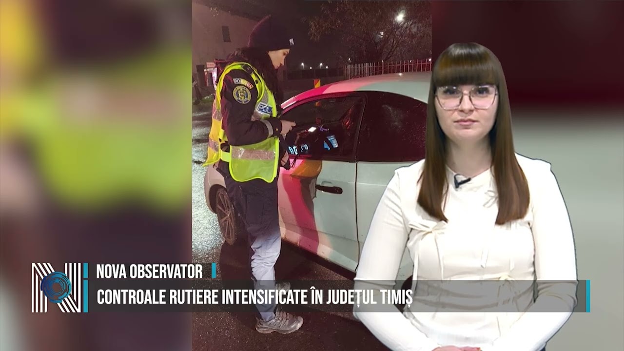 Controale rutiere intensificate în județul Timiș