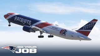 How the Patriots operate AirKraft | Do Your Job: Patriots Team Plane