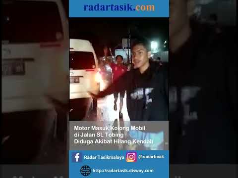 Motor Masuk Kolong Mobil di Jalan SL Tobing Diduga Akibat Hi