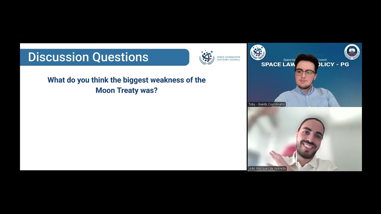 Coffee Hour at SLP: Let's Talk the Moon Treaty