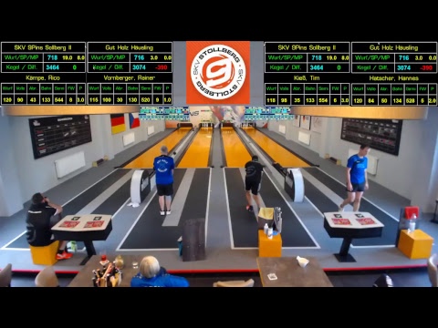 Testspiel SKV 9Pins Stollberg - Gut Holz Häusling