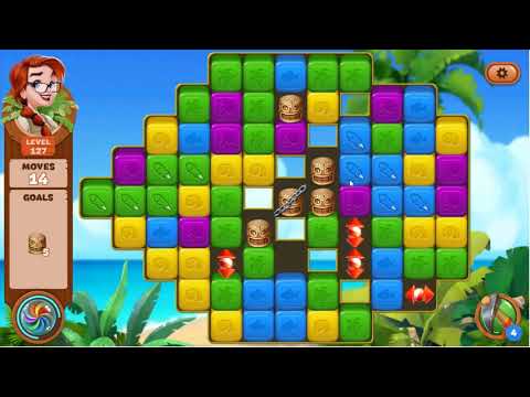 Lost Island Blast Adventure Level 127 - No Boosters