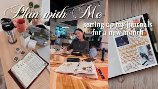 Plan with me for a new month! 🖊️ November archives, December kick-off & journal switchover