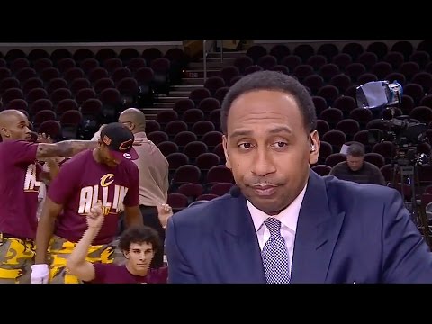 Cavs Dancers Hilariously Videobomb Stephen A. Smith