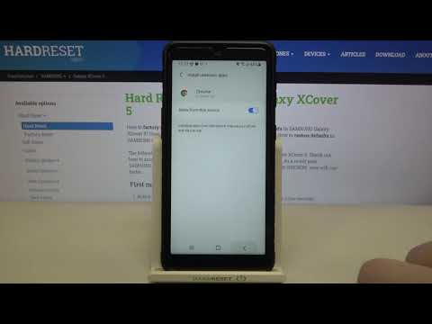 How to Activate Unknown Sources in SAMSUNG Galaxy XCover 5 – Allow App Installation