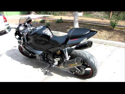 HD GSXR 1000 K7 AKRAPOVIC FULL EXHAUST SOUND