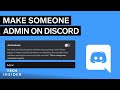 How To Make Someone Admin On Discord Tech Insider