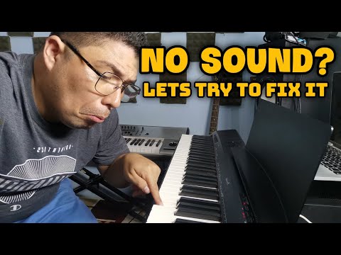 How to Fix Digital Piano with No Sound. Casio Korg Yamaha Roland Nord Kawai