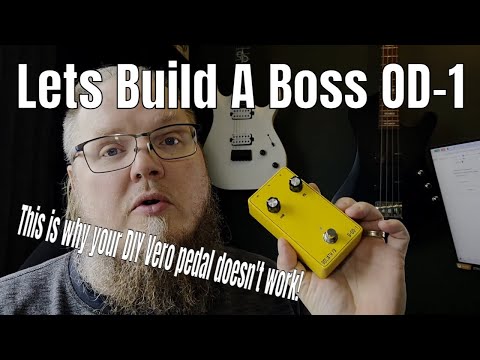 Goliath FX G-OD-1 Boss OD-1 Clone Taxi Yellow image 4