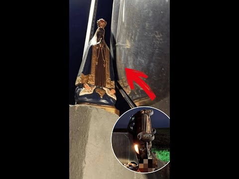 Ela saiu ILESA após carro capotar e parar aos pés de Nossa Senhora Aparecida, no Paraná - Maringá FM