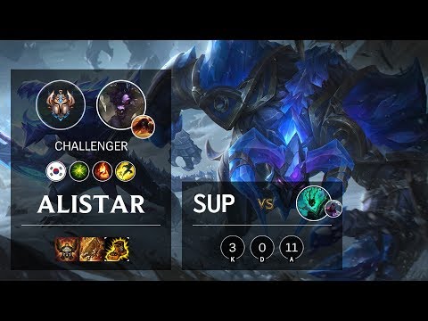 Alistar Support vs Thresh - KR Challenger Patch 10.9