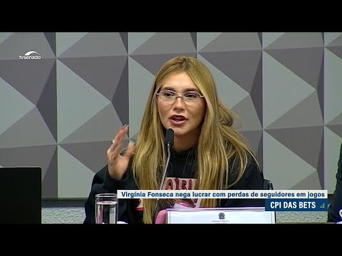 Virgínia Fonseca nega lucrar com perdas de seguidores em jogos on-line