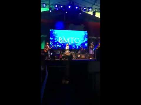 Vania Sakanti - Denpasar Festival 2018, in purple dress