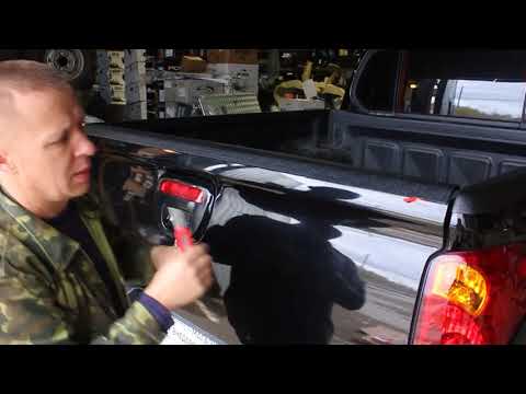 Накладки на борта кузова Mitsubishi L200 2014 года