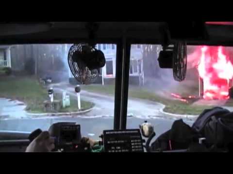 Engine Arrival Residential Structure Fire