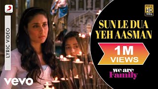 We Are Family - Sun Le Dua Yeh Aasman Lyric | Kareena, Kajol