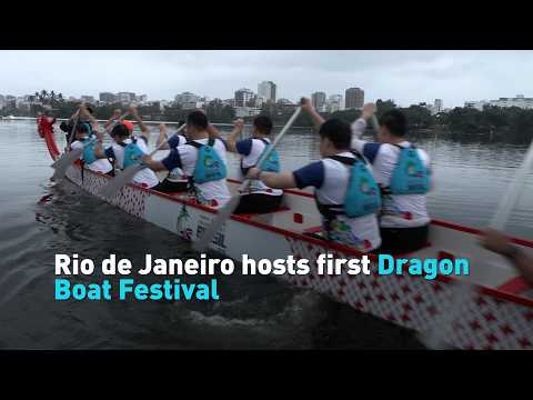 Rio de Janeiro hosts its own Dragon Boat Festival